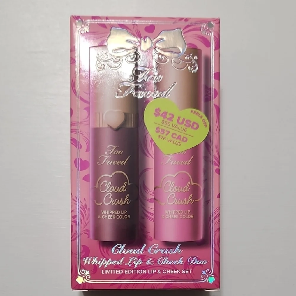 TOO FACED Cloud Crush Whipped Lip & Cheek Duo